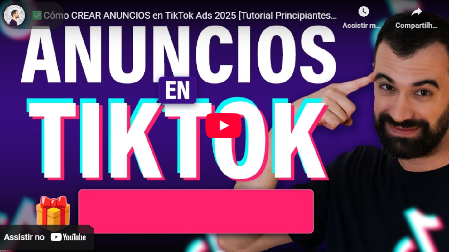 Cómo CREAR ANUNCIOS en TikTok Ads