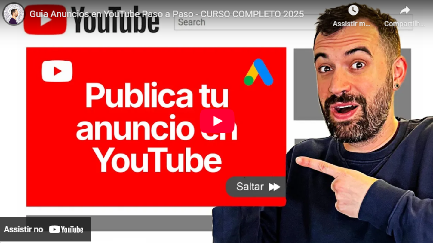 Guia Anuncios en YouTube Paso a Paso
